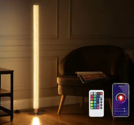 Dewenwils Hlfl02d Wifi Samrt Rgbw Led Floor Lamp Instruction Manual