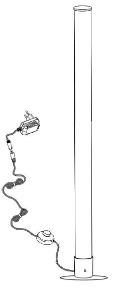 dewenwils HLFL02D WiFi Smart RGBW LED Floor Lamp