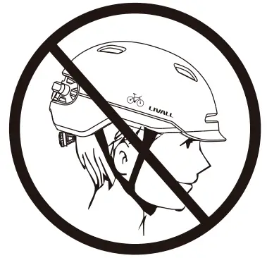 LIVALL C20 Smart Commuter Helmet - Incorrect