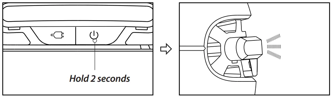 LIVALL C20 Smart Commuter Helmet - Power on