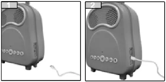 Shenzhen China Starry Deville Technology ATS-2020 Kids Karaoke Machine - charge