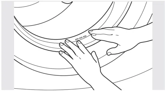 CLEANING THE DOOR GASKET