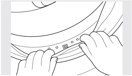 CLEANING THE DOOR GASKET