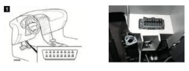 Vgate vLinker MC WiFi OBDII Diagnostic Scanner for iOS and Android - port