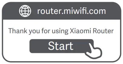 xiaomi RB01 AX3200 Wireless Router - Start