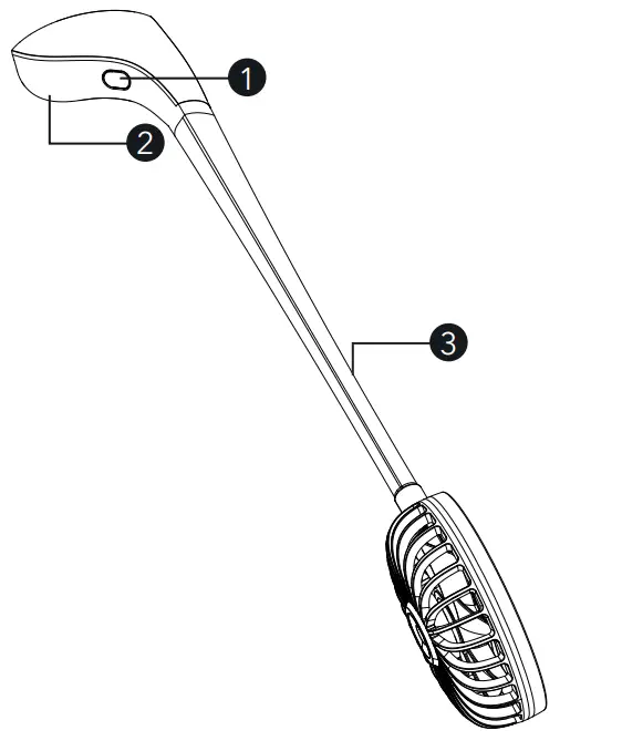 PROZIS 1647725291 Cyclone Portable Fan - fig