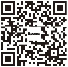 Baseus E3 True Wireless Earphones - Product Operation Instruction QR