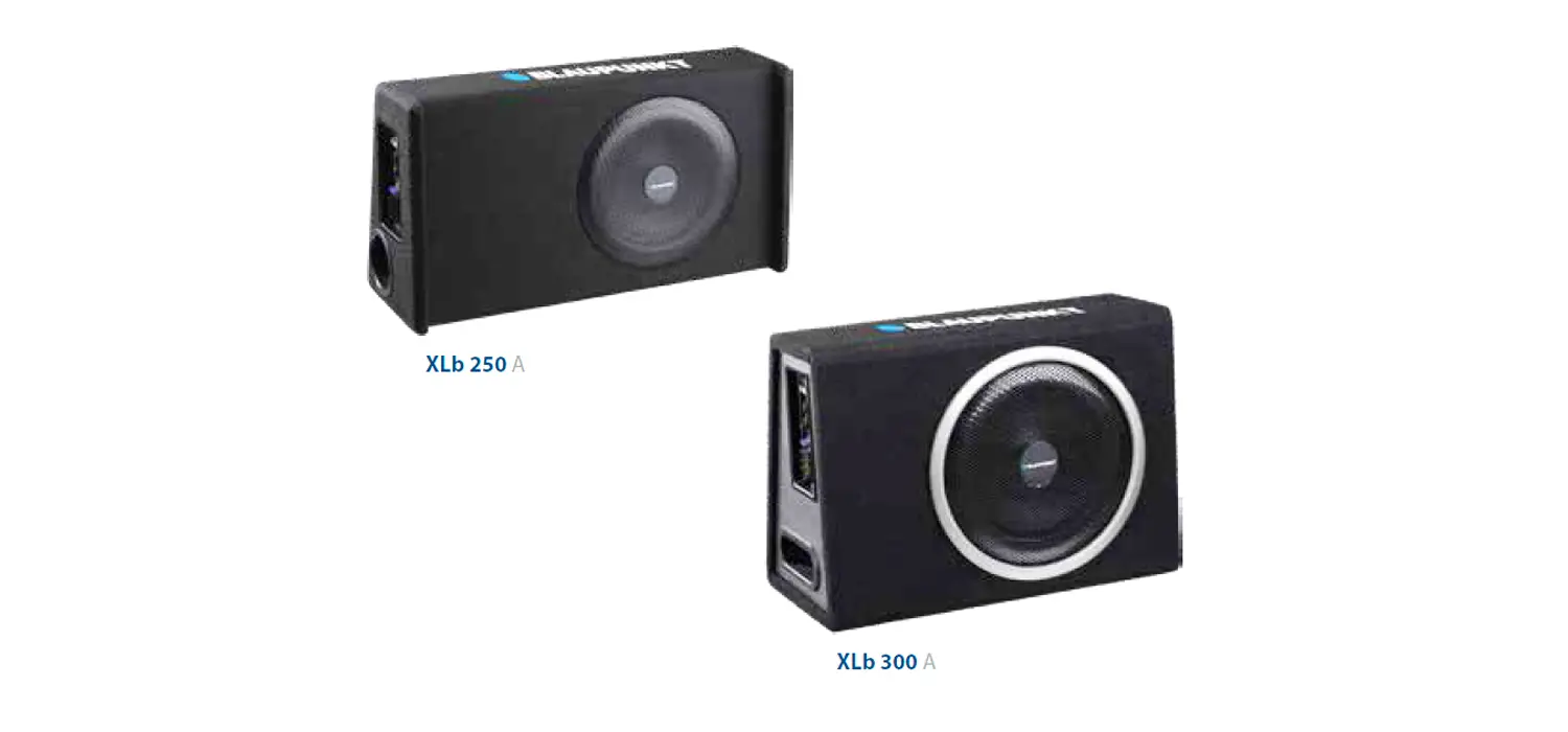Blaupunkt Active Subwoofer Installation Guide