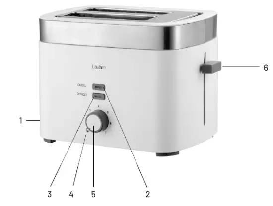 Lauben-LBNT17WS-Toaster-Maker-Machine-FIG-1