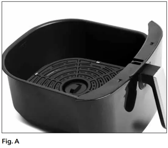 Using the Basket and Fry Tray
