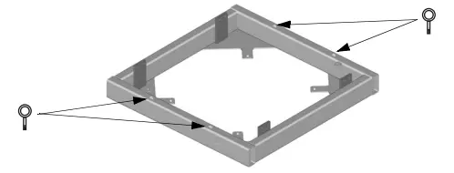RICE LAKE RoughDeck FXB Flexure Lever Floor Scale-Fig3