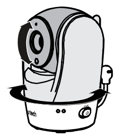 vtech VM901 Pan and Tilt Camera - Angle