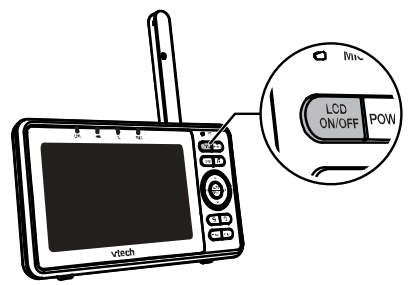 vtech VM901 Pan and Tilt Camera - Led