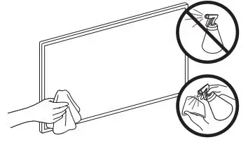 SAMSUNG Smart TV QLED User Manual - Caring for the TV