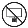 Caution - Securing the TV Icon