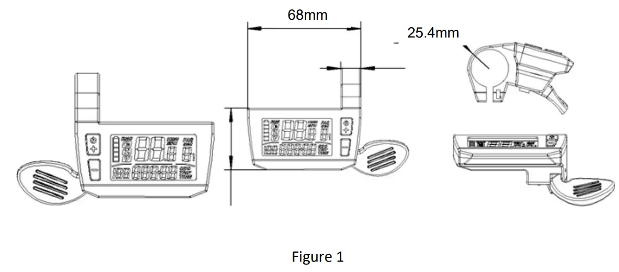FIVE CDC1 LED Display