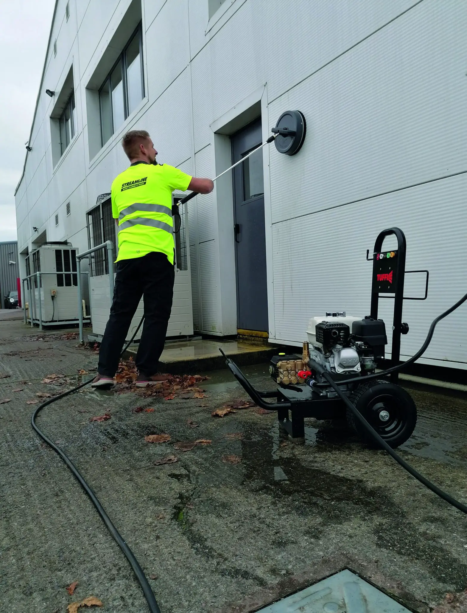 Streamline HP T12150PHR Honda Petrol Powered Trolley Mounted Pressure Washer