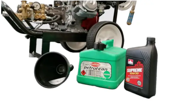 Streamline HP T12150PHR Honda Petrol Powered Trolley Mounted Pressure Washer - Support