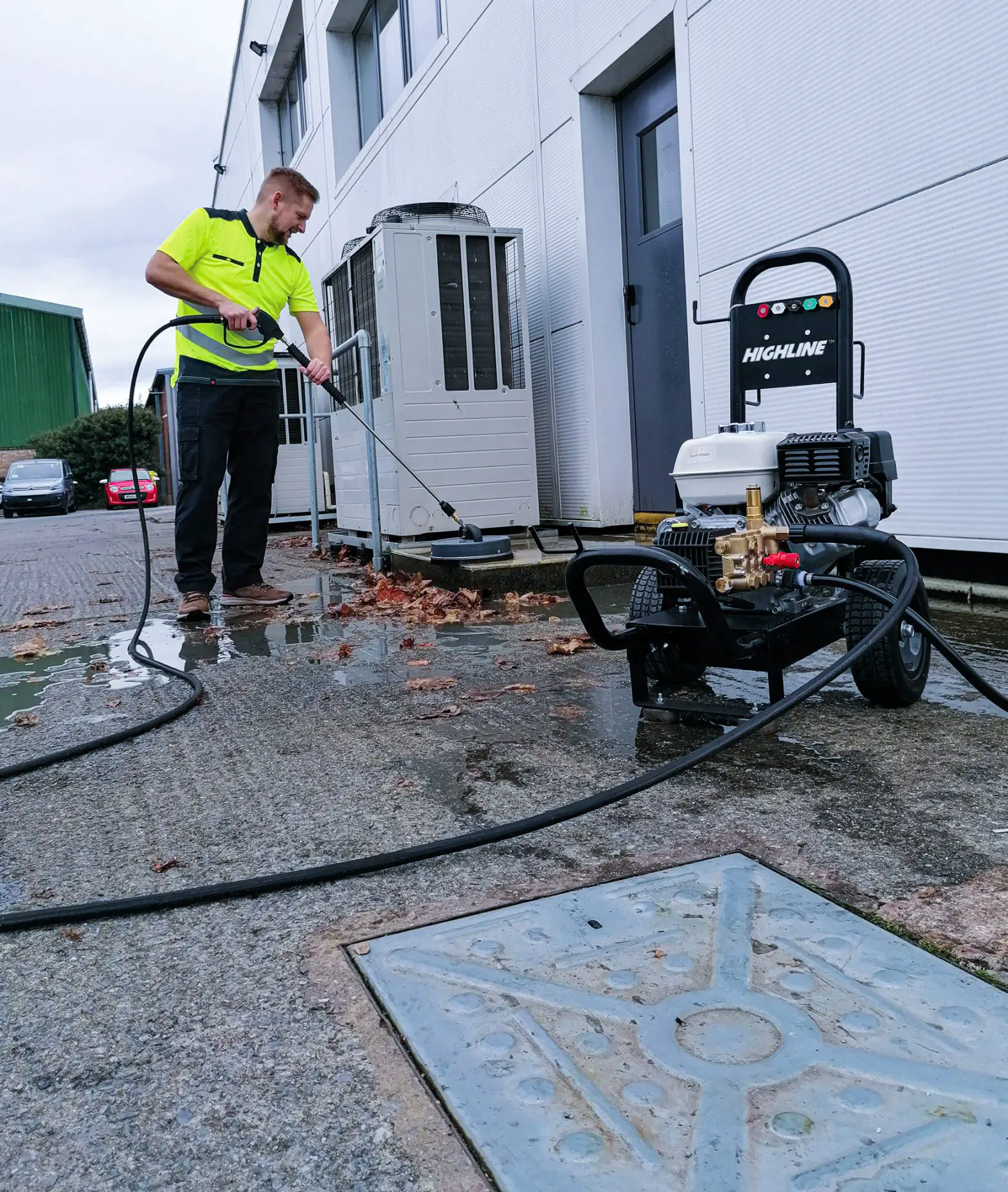 Streamline HP T12150PHR Honda Petrol Powered Trolley Mounted Pressure Washer - fig