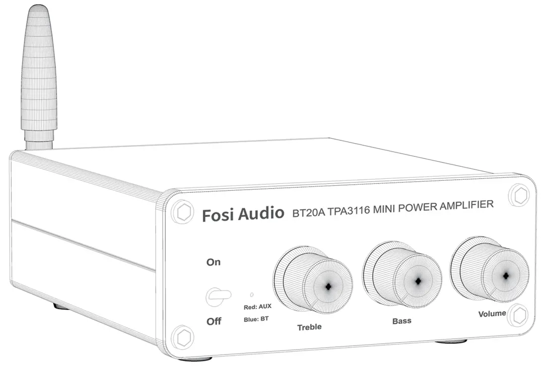 Fosi Audio BT20A Audio Amplifier