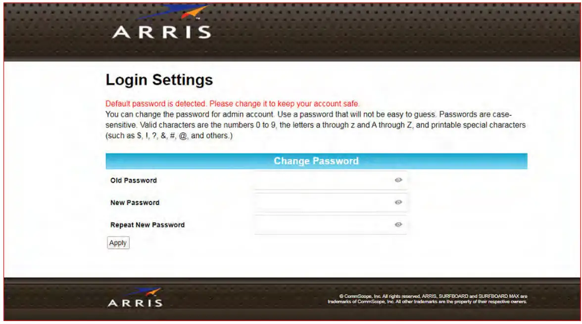 COMMSCOPE S33 31 Cable Modem - icon 5