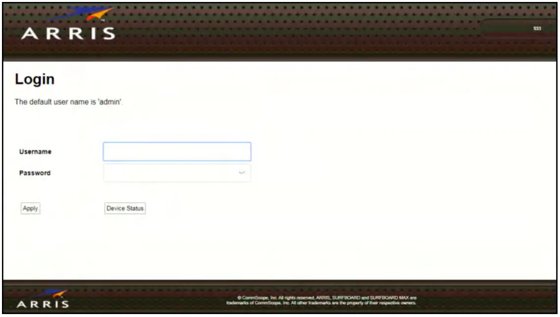 COMMSCOPE S33 31 Cable Modem - icon 6