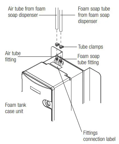 ESD-400 Sensor Operated Deck-Mount Foam Soap Dispenser 4
