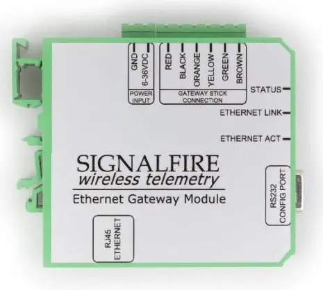 SIGNAL FIRE ENET DIN Ethernet Interface Module -