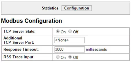 SIGNAL FIRE ENET DIN Ethernet Interface Module - Modbus Tab