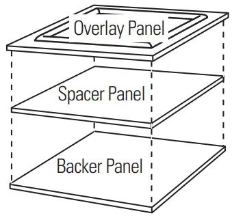 MONOGRAM ZIDI240 Double Drawer Built In Refrigerator - panel on