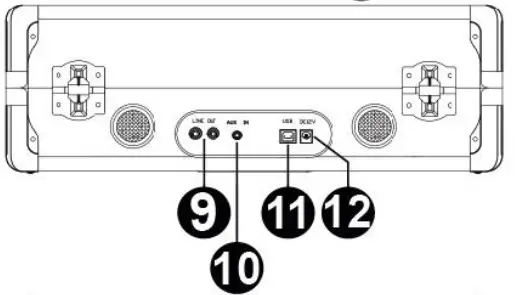 audizio RP320 HQ Aluminium Record Player - fig2