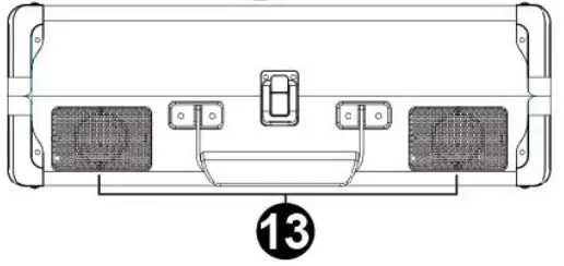 audizio RP320 HQ Aluminium Record Player - fig3
