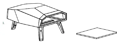 Coolest P200 Portable Outdoor Home Pizza -FIG 1