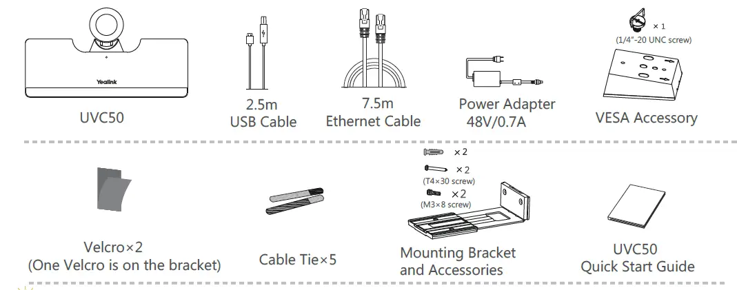 Yealink UVC50 USB PTZ Camera-fig1