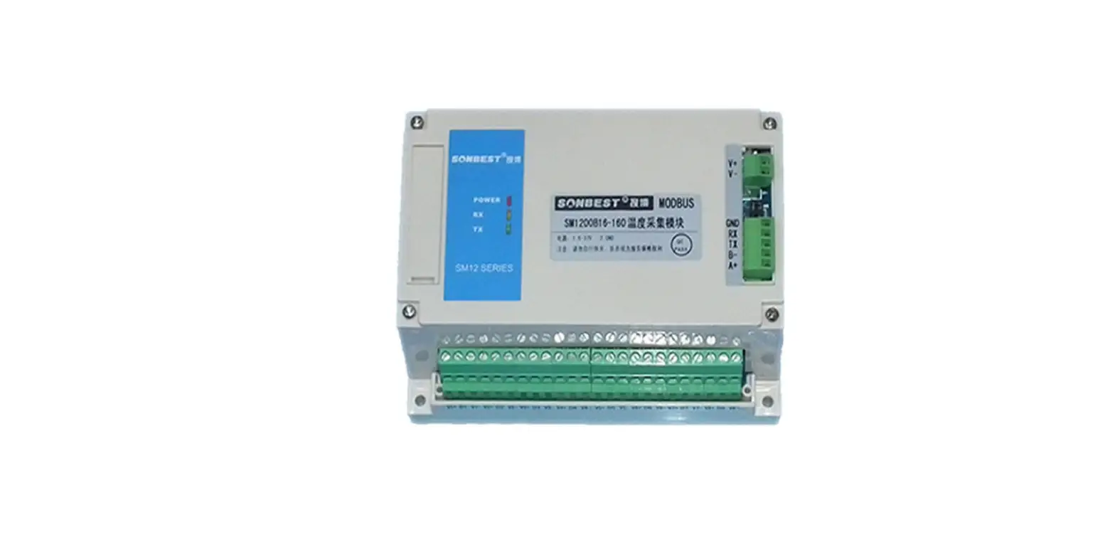 Sonbus Rs485 Bus 160 Point Ds18b20 Temperature 16 Channel User Manual