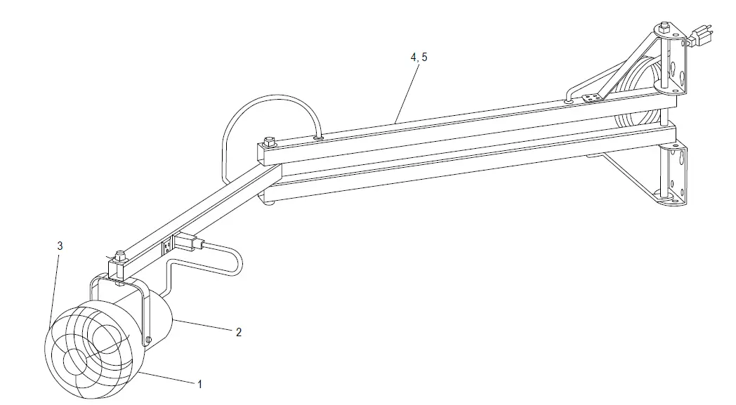 ULINE H-1439 Heavy Duty Dock Light-FIG1