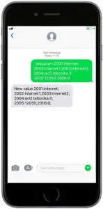 Quick SMS configuration
