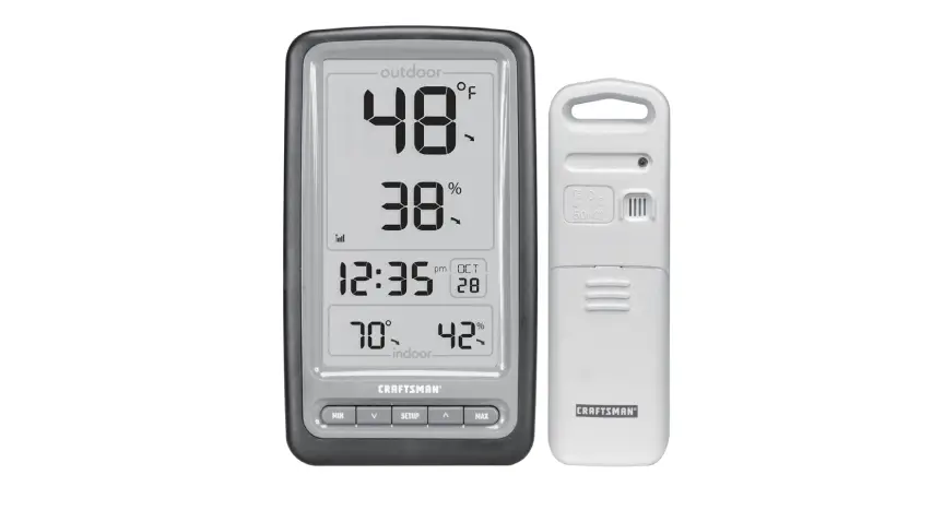 Craftsman Cmxwdcr01137 Wireless Thermometer Instruction Manual Craftsman Cmxwdcr01137 Wireless Thermometer Instruction Manual