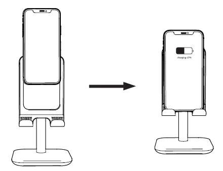 Shenzhen Annaijia Electronics DZM-07 Desktop Wireless Charger Flat Stand-fig7