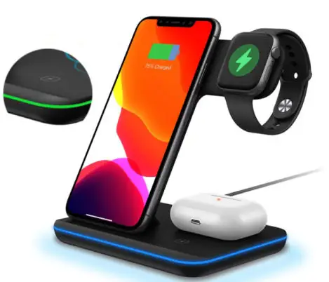 Shenzhen Annaijia Electronics DZM-07 Desktop Wireless Charger Flat Stand-prod