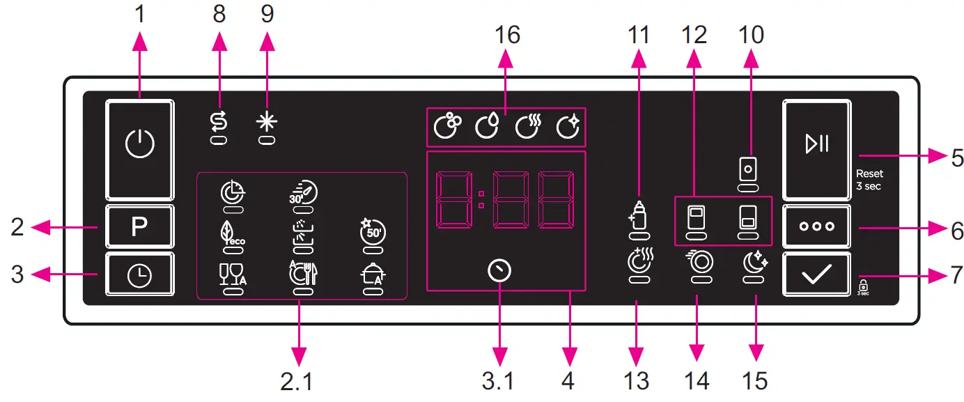 SHARP QW-NA26F39DI-DE Dishwasher 30