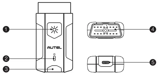 AUTEL MaxiSys MS906 Pro Auto Diagnostic Tools - device