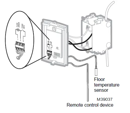 aube TH115-AF-GA Programmable Thermostat fig 1