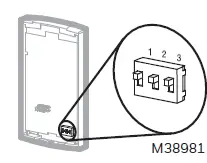 aube TH115-AF-GA Programmable Thermostat fig 1
