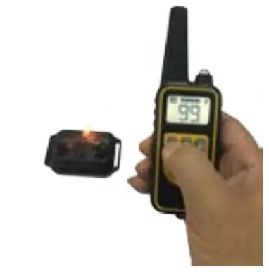 eXtreme WT776 Dog Fence Remote Dog Behavior Training Kit Instruction Manual - Test the training collar set