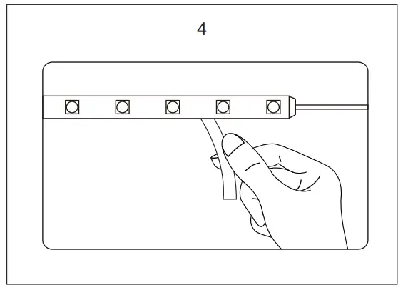 ONFORU DT15UV UV LED Strip Light - plastic sheet
