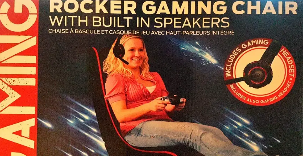 Sylvania Sch205-hp_vw Foldable Gaming Chair User Manual