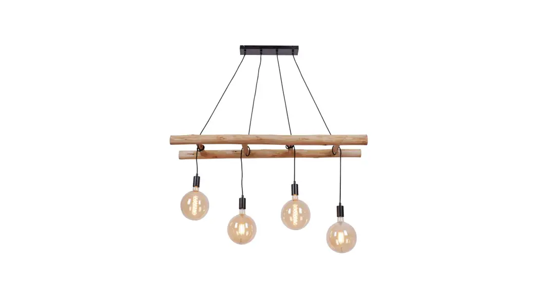 Leuchtendireckt 15025-18 Edgar Pendant Light With 4 Light Sources Instructions