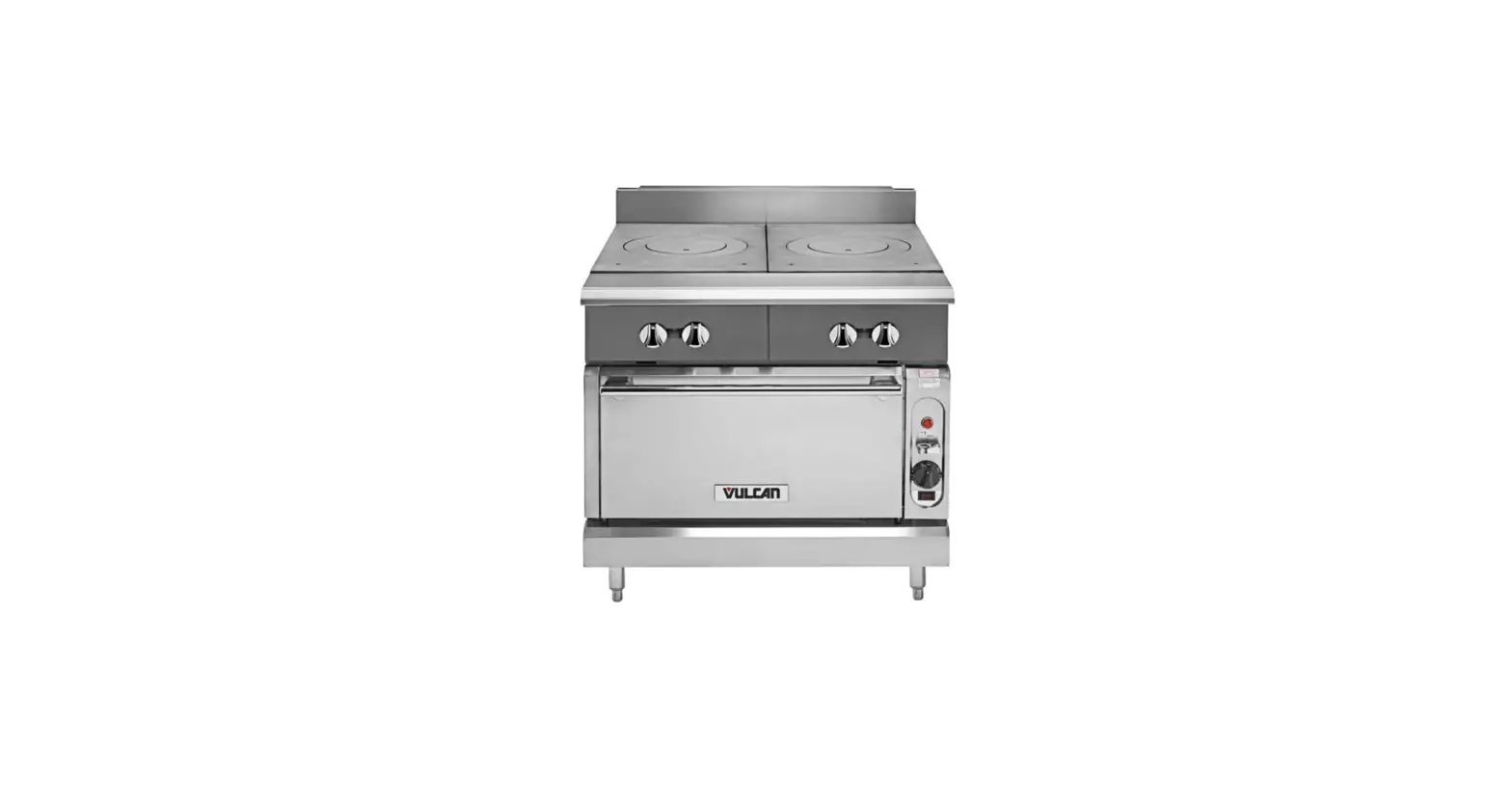 Vulcan V2bg8tb V Series Natural Gas 36 Inch 2 Burner Heavy-duty Thermostatic Range User Manual