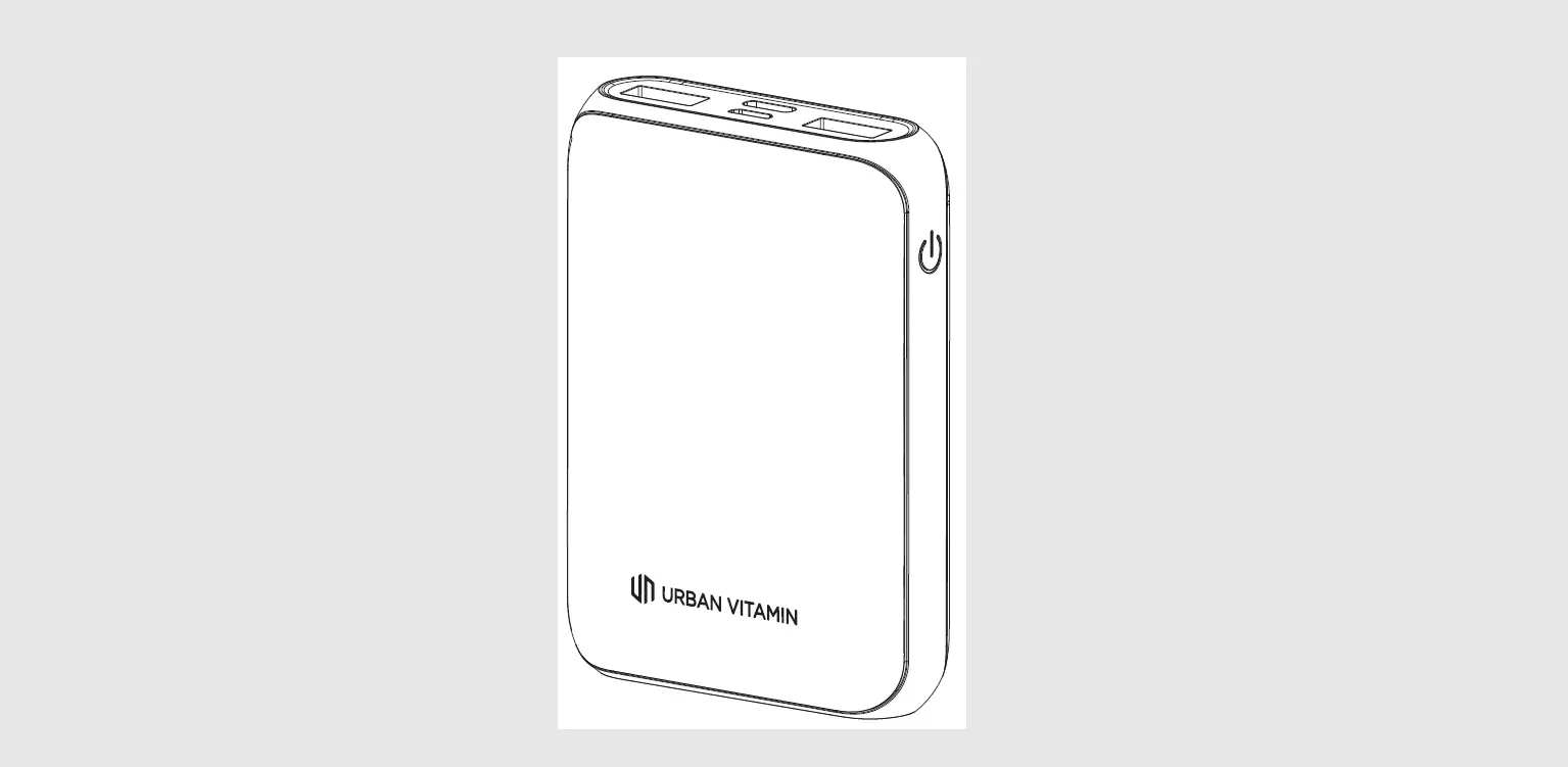 Urban Vitamin P322.705 Alameda 10.000mah 18w Pd Power Bank User Manual
